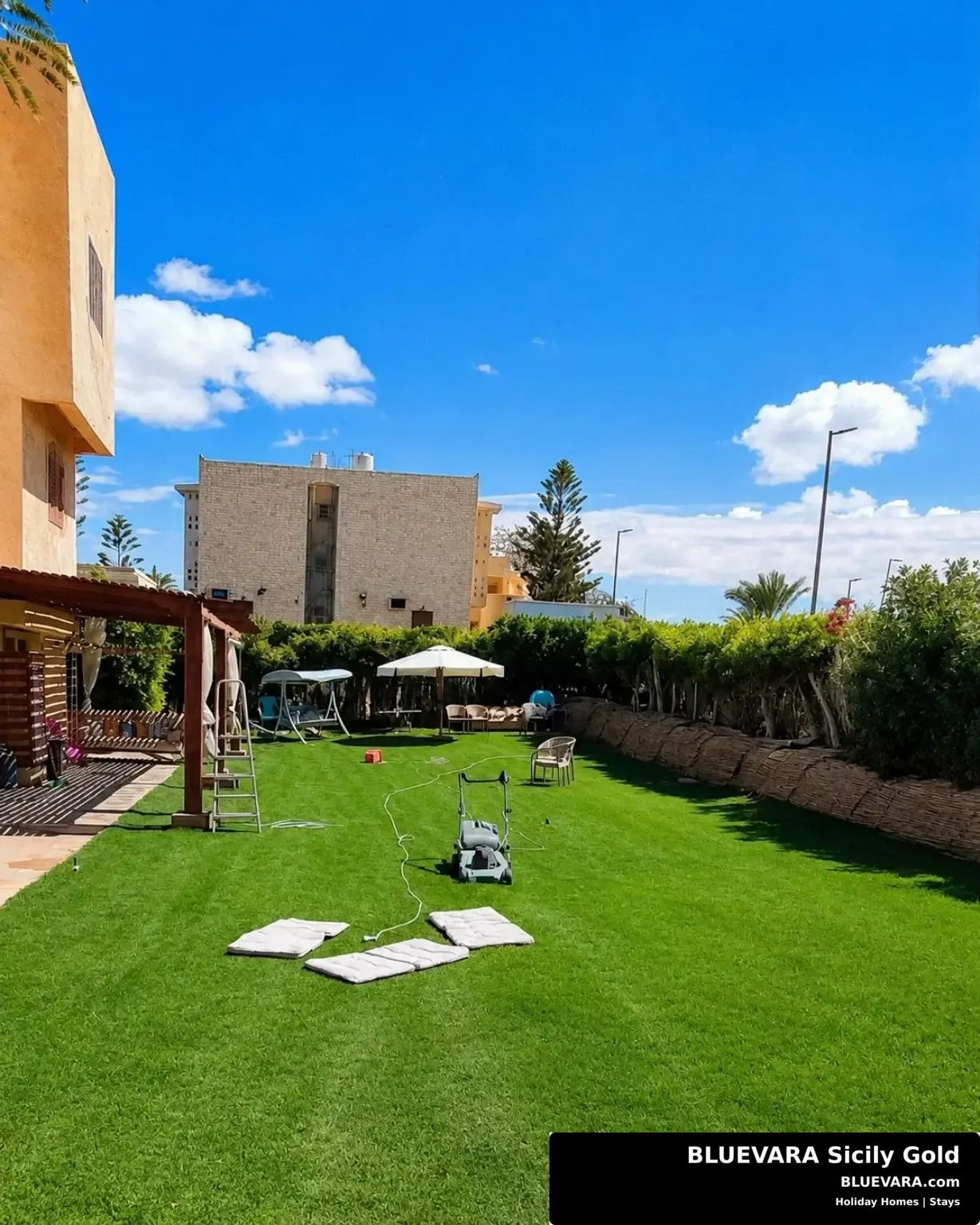 Full garden view